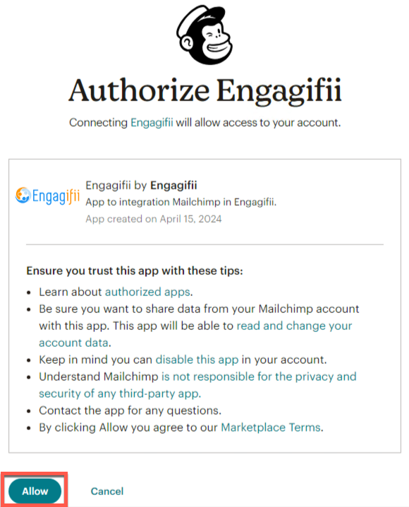 Mailchimp Integration