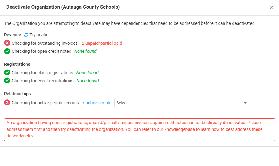 Release Notes: Deactivate, Delete, and Reactivate Organizations